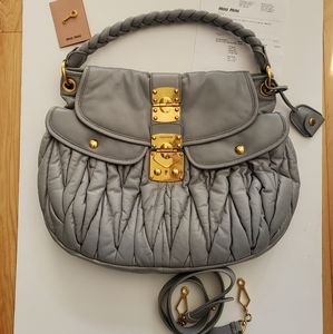 Miu Miu Matelasse Shoulder bag